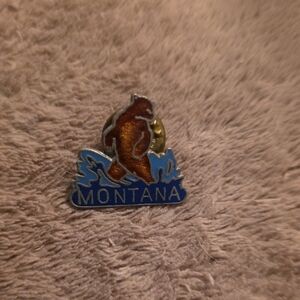 Montana Bear Enamel Pin